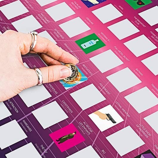 Gift Republic - Wholesale Poster - 100 80s Movies Bucket List Scratch-Off Poster1