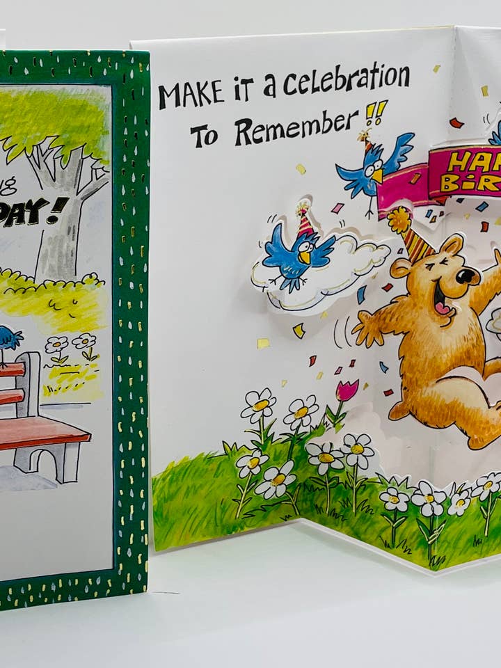 Birthday Pop Up Card |DKN | SM | PB41A for wholesale by DICKENS INC.