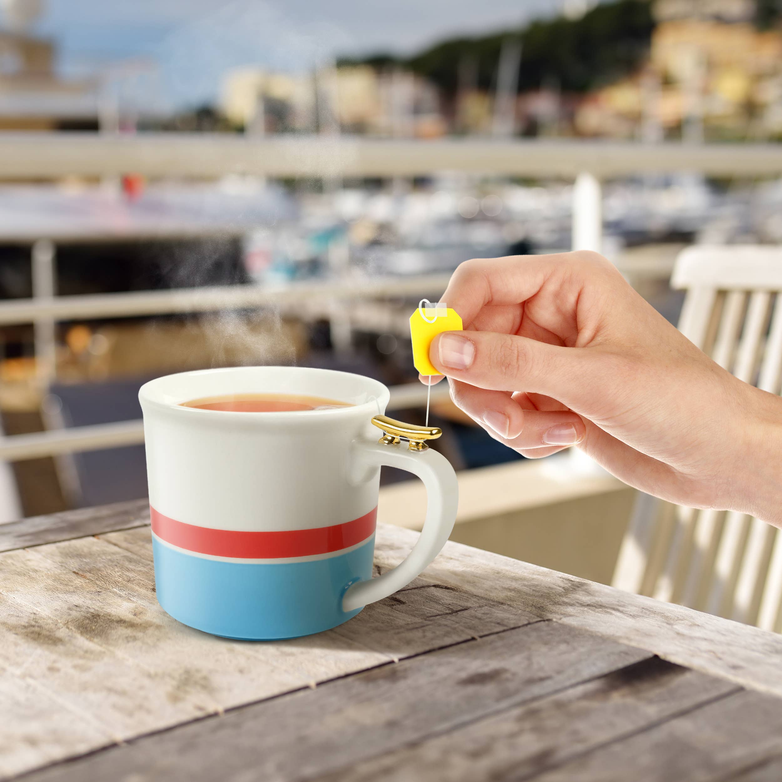 Fred & Friends - Wholesale Coffee Mug - HIGH TIED Tea Mug - 12oz Ceramic Mug with Nautical Design6