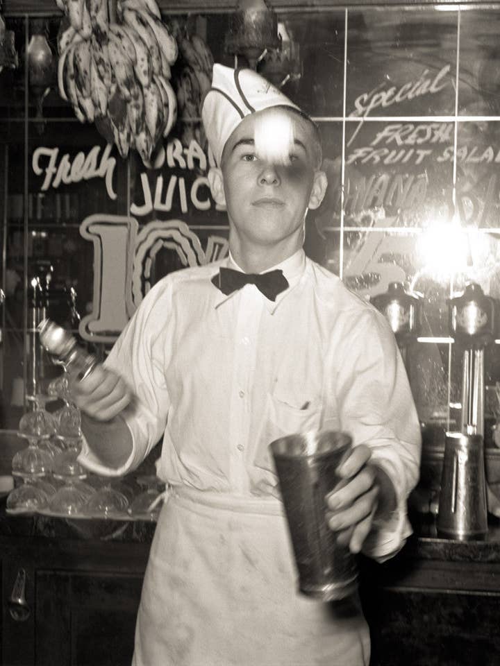 Soda Jerk, Corpus Domini, Texas per la vendita all'ingrosso da parte di Print Collection