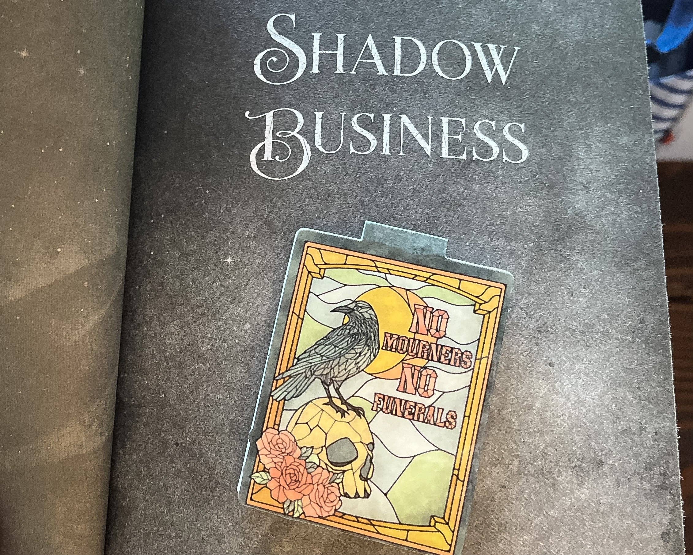 Well Read Babes - Wholesale Bookmark - Magnetic Bookmark - Six Of Crows - No Mourners No Funerals1