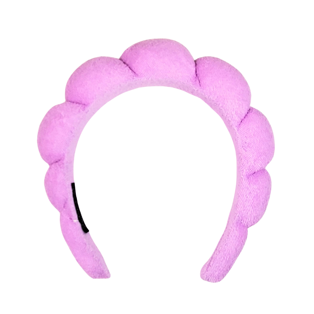 Ivy & Ash - Wholesale Spa Headband - Spa Headband | Trendy Terrycloth Bubble Makeup Headband2