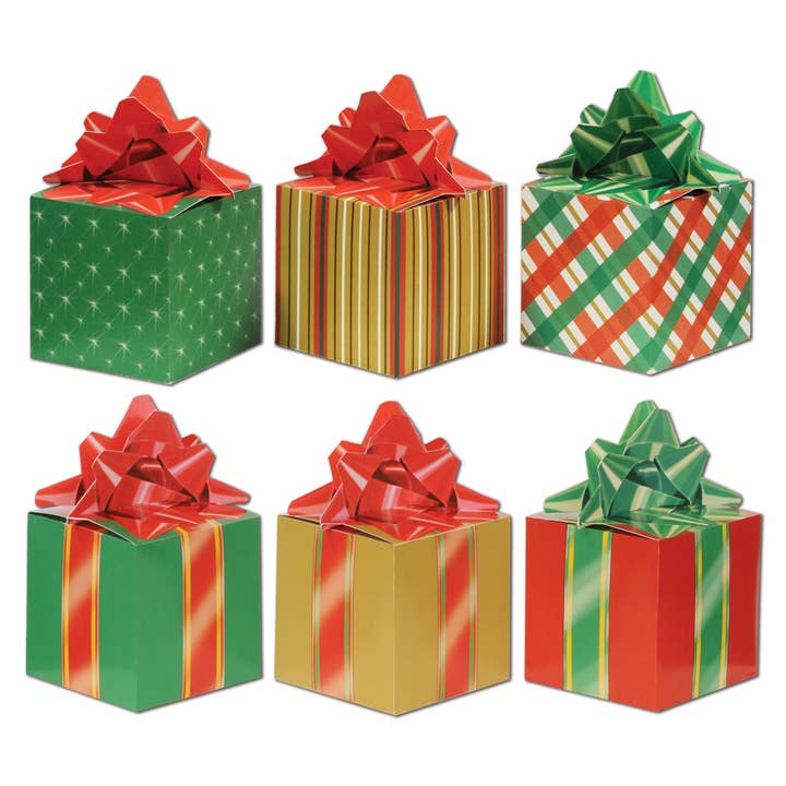 Christmas Gift Favor Boxes for wholesale by Beistle