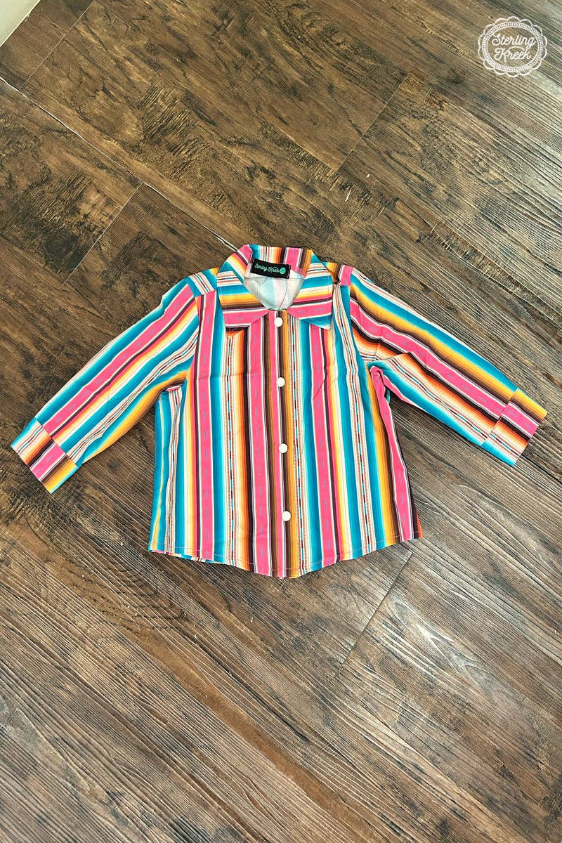 Sterling Kreek - Wholesale Button Down Shirt - Kids - Feel The Sunset Top Kids2