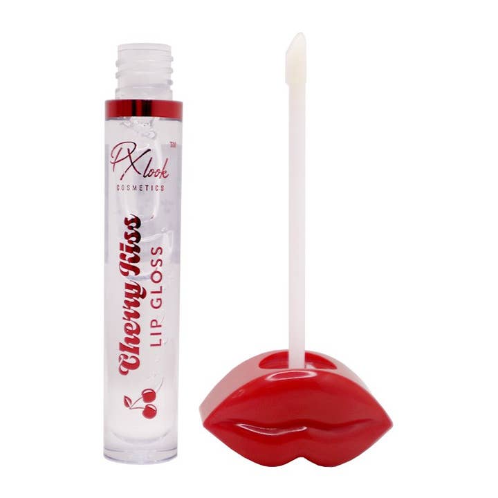 PINEAPPLE Beauty - Wholesale Lip Gloss - PxLook S-477 Cherry Kiss Lip Gloss - 24pc3