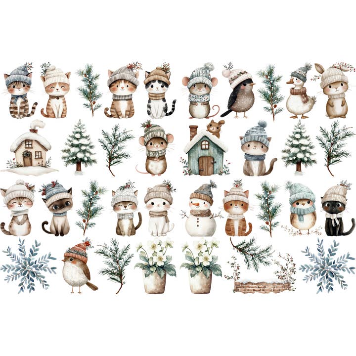 Katt Ris Papper, 8 x 11,5 tum (A4) för wholesale av Craft Kreatively