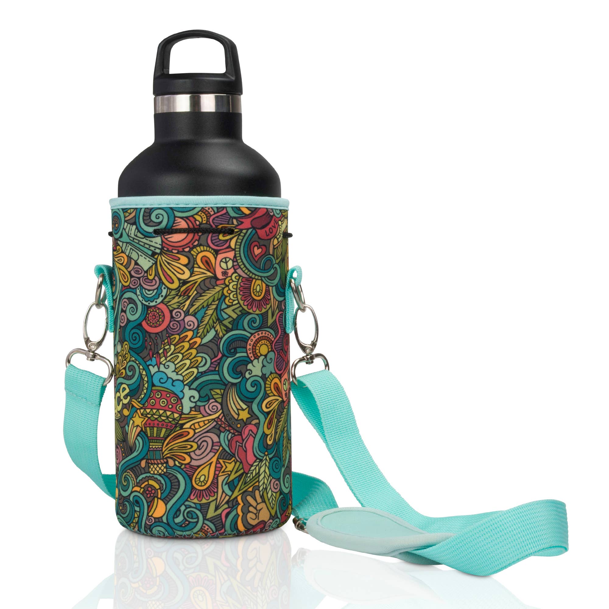 MADE EASY KIT - Wholesale Flessenrek/houder - Made Easy Kit neopreen waterfleshouder met verstelbare schouderband53