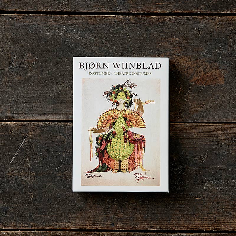Koustrupco - Wholesale Stationery/Notecard Set - Wiinblad costumes 8 cards w/envelopes0