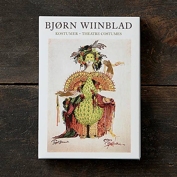 Koustrupco - Wholesale Stationery/Notecard Set - Wiinblad costumes 8 cards w/envelopes0