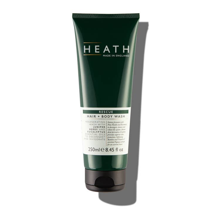 Heath Rescue Hair & Body Wash 8.45 US fl.oz. for wholesale by Heathcote & Ivory