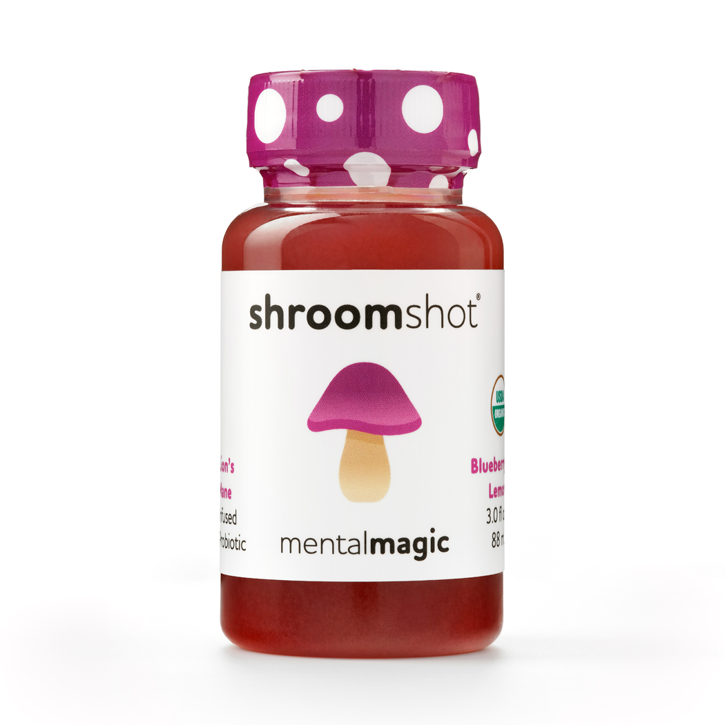 Shroomworks - Wholesale Wellness Juice/Tonic - Focus Shot (Blueberry Lemon)- w/ Lion's Mane Mushroom4