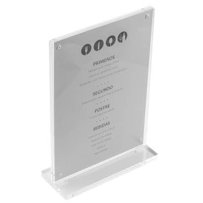 LACOR MENAJE PROFESIONAL S.L. - Wholesale Desk Organizer - Acrylic Table Menu Holder