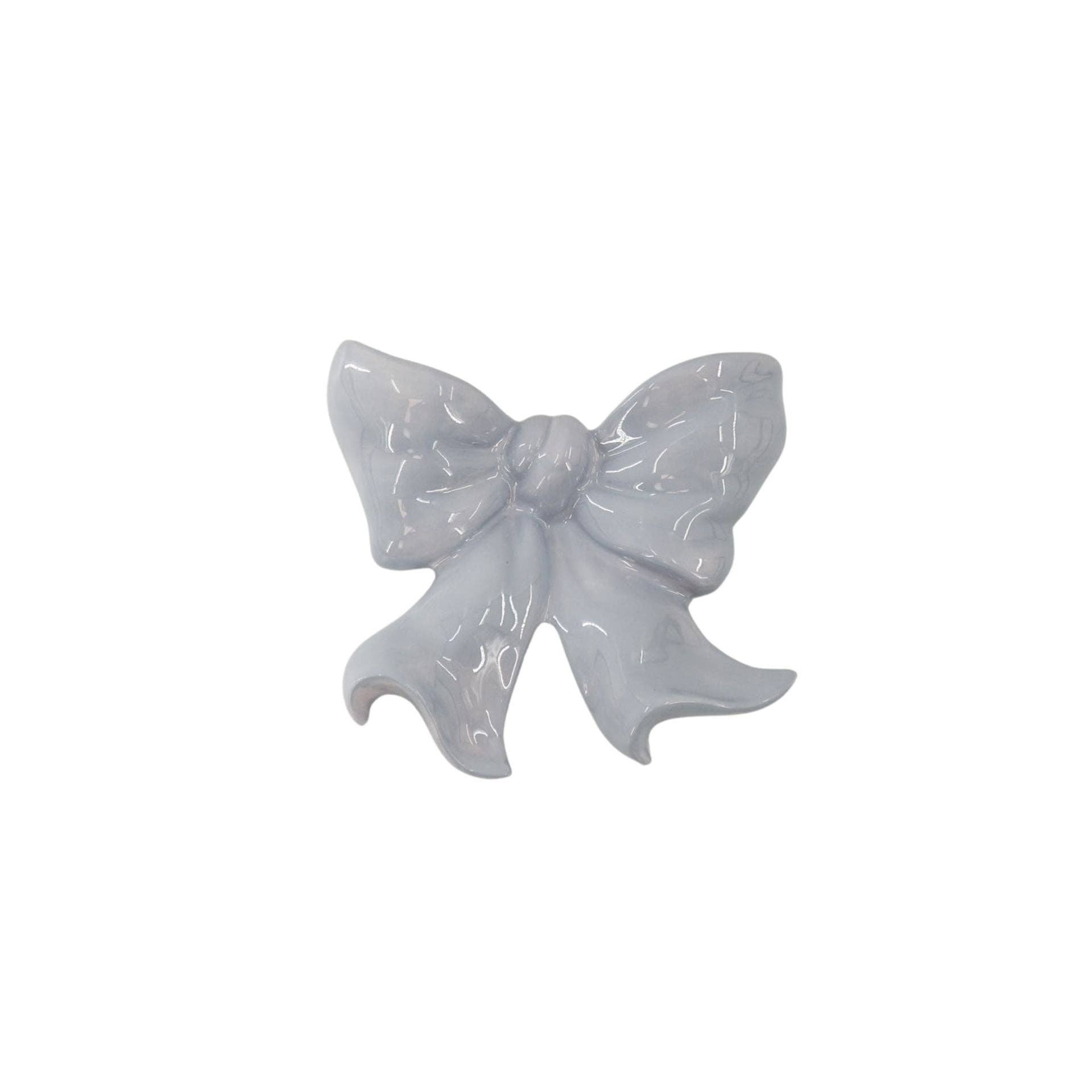 Housevitamin bv - Wholesale Wall Accent - Vase- Wall Vase Bow- Ceramic- Lilac- 19x18,5x5,5 cm0