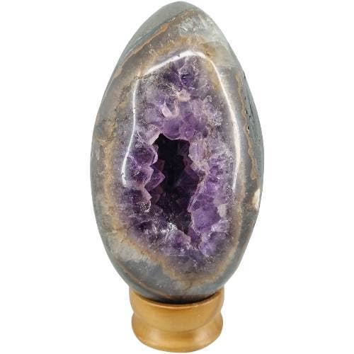Alliz Trading - Wholesale Spiritual stone/crystal - Amethyst Geode Egg