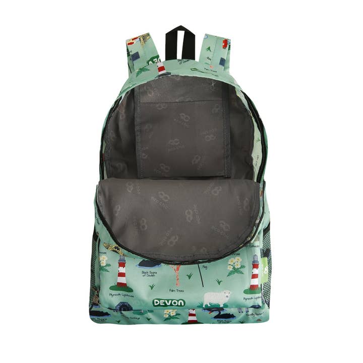 Eco Chic - Wholesale Backpack – Women's - Eco Chic Lightweight Foldable Backpack Devon1