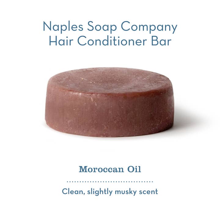 Naples Soap Company - Wholesale Hair Conditioner - Moroccan Oil Conditioner Bar