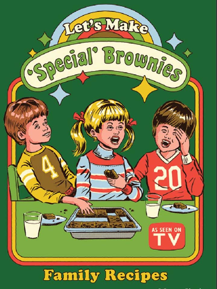 Magnet-Faisons des recettes de Brownies « spéciales » pour la vente par Ephemera