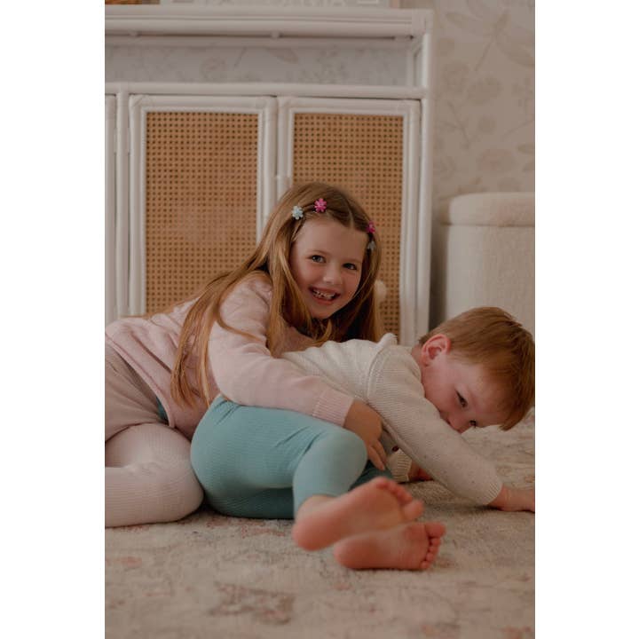 Ponchik Babies + Kids - Cotton Jumper - Love Speckle Knit for wholesale by Ponchik Babies + Kids