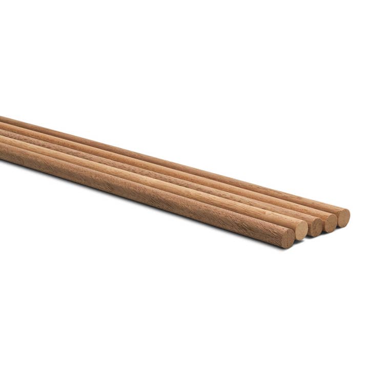 1/4" x 36" Walnut Dowel for wholesale by Woodpeckers Crafts