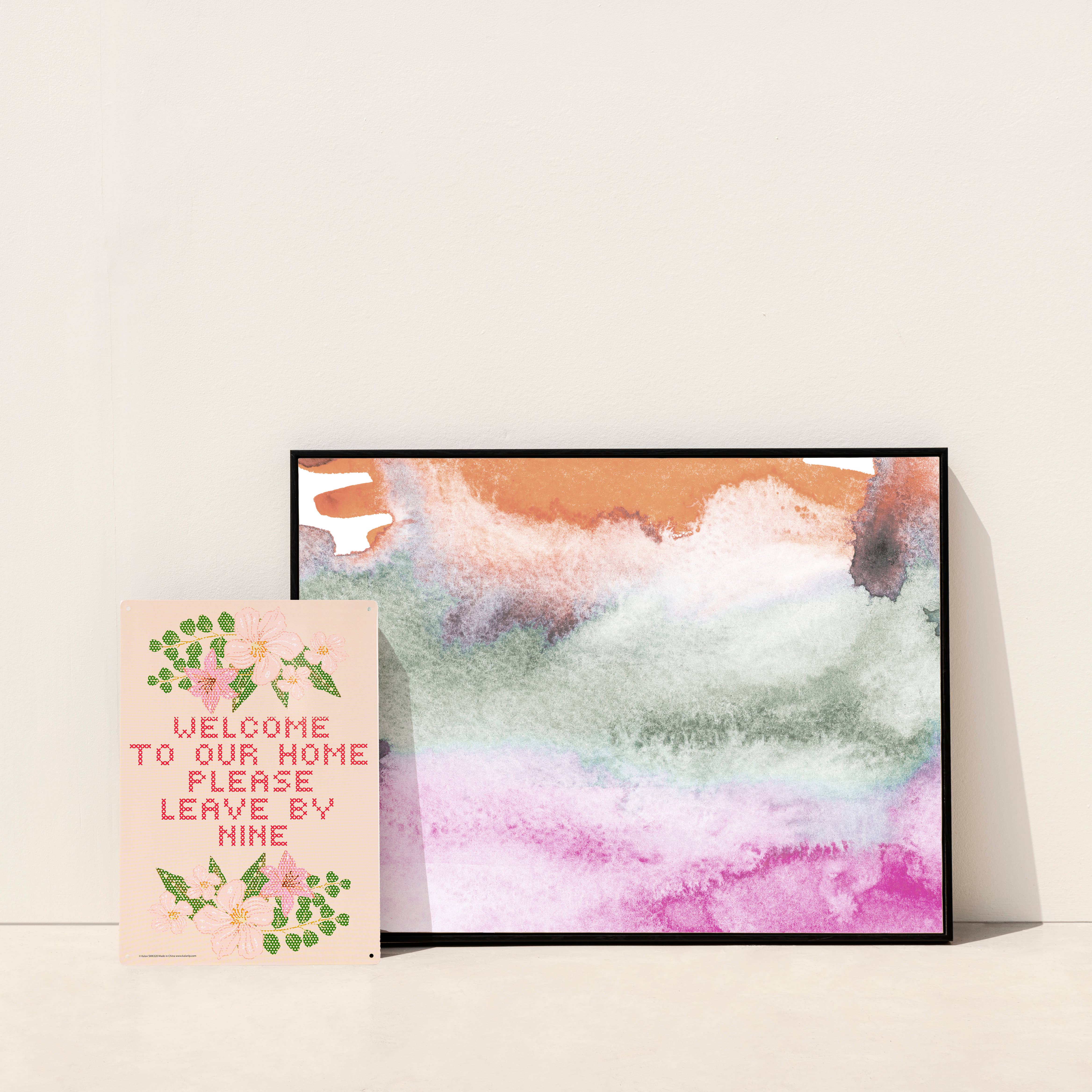 Kalan - Wholesale Sign - Welcome to our Home Metal Sign5