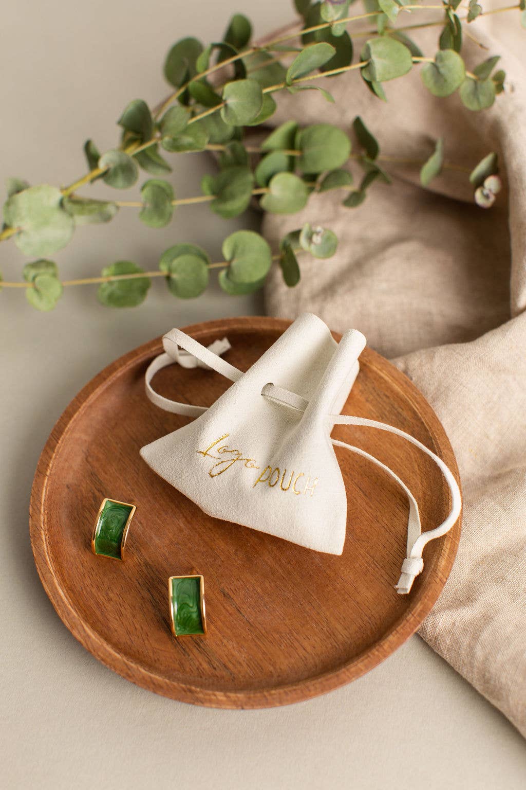 Logo Pouch – Engroshandel Posetaske - Dame – MIA 100 stk - Mini pose med snørelukning3