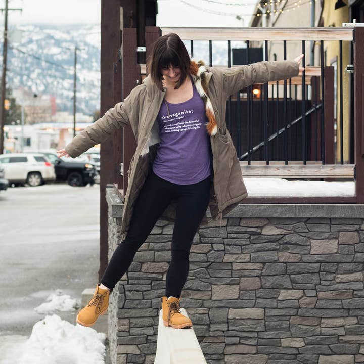 Débardeur slim pour femmes d'Okanaganite - 351 Apparel pour la vente par 351 Apparel