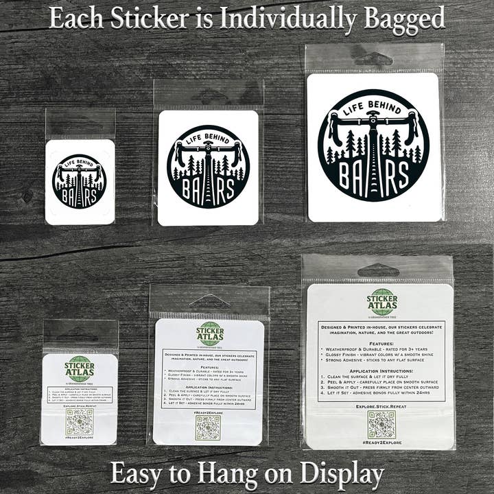 Sticker Atlas - Wholesale Sticker - Life Behind Bars Sticker1