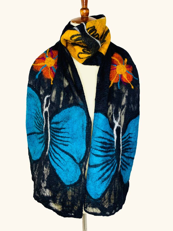 Lenço borboleta monarca por atacado de Pomegranate Moon