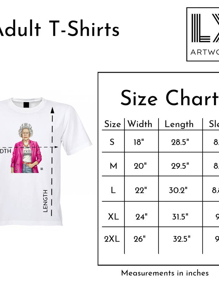 LX Artworks - Wholesale T-Shirt (Graphic) - Unisex - Limited Edition "KING" Back 2 School T-Shirt5