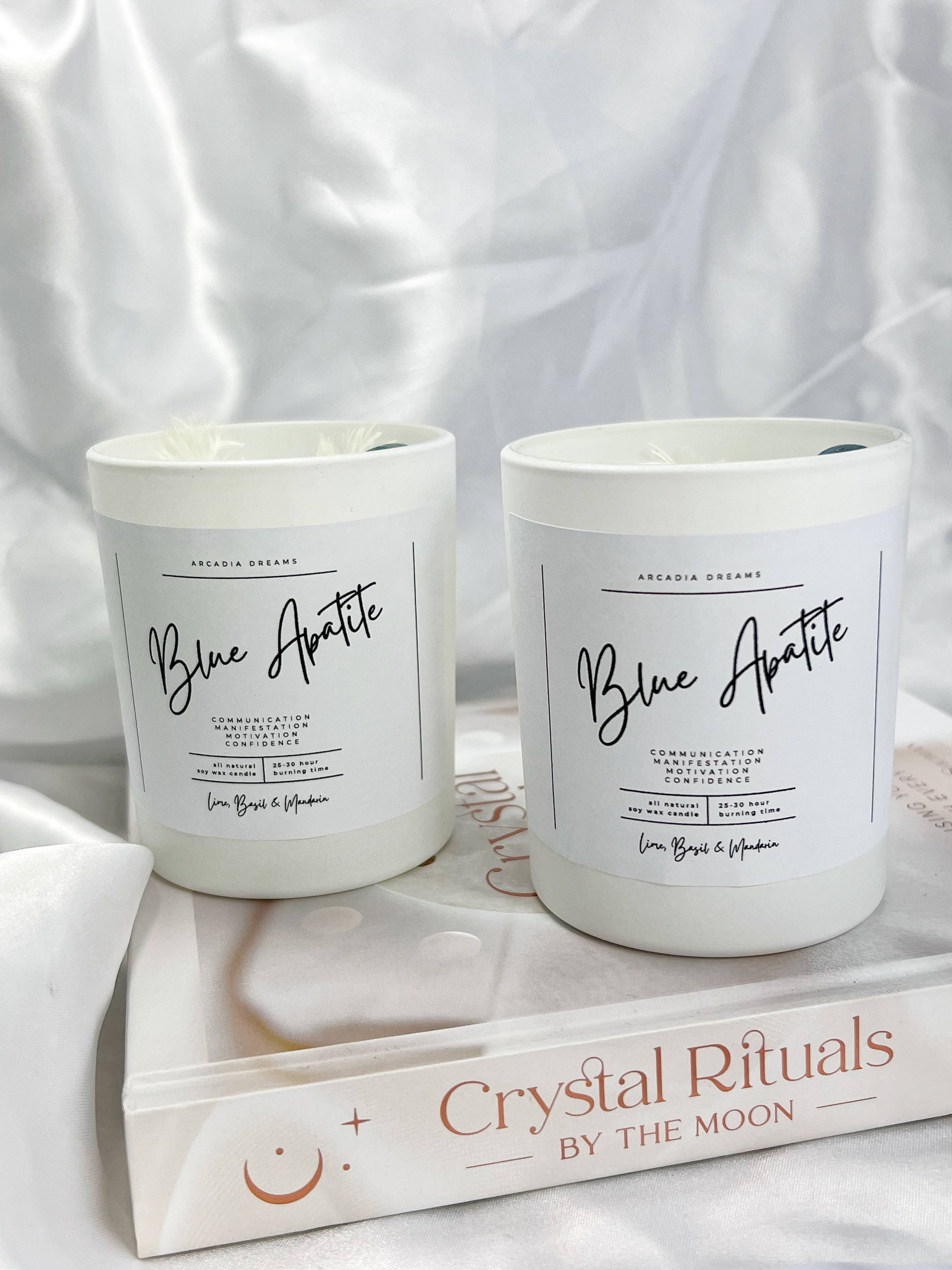 The Crystal Store – Großhandel Kerze im Glas / gefüllte Kerze – Kerzen mit Kristall-Einlage zur Heilung7