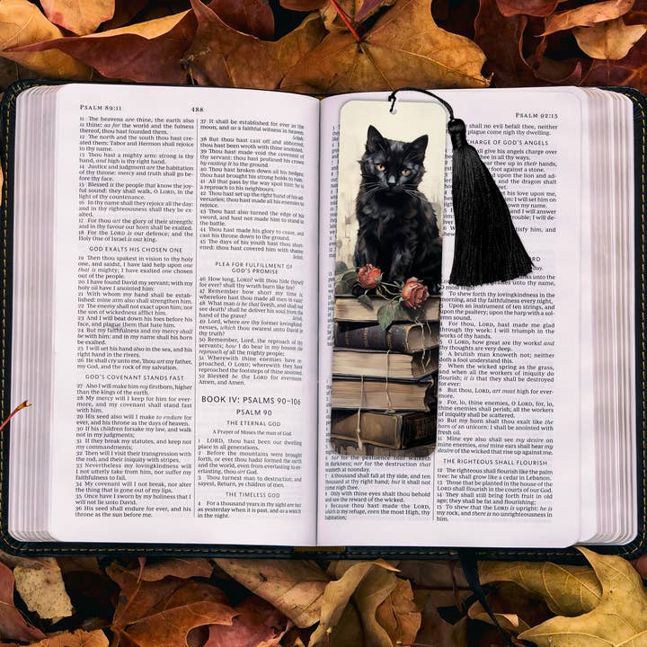 simply creative - Wholesale Bookmark - Cat on Books Aluminium Bookmark with Tassel - Stylish Metal Page Marker for Books and Journals2