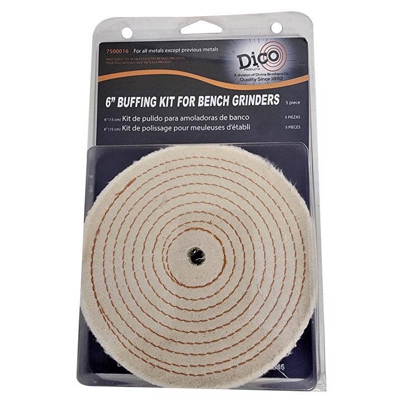 Everyday Supply Co - Wholesale Craft Tool - DICO - Dico 6 in. Buffing Wheel 1 each [7500016]0