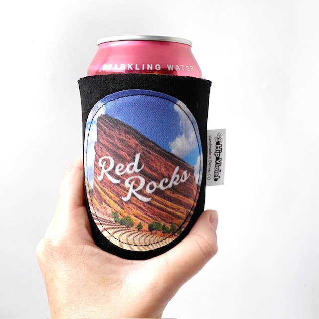Hip Violet - Wholesale Drink Huggers & Koozies - Red Rocks Amphitheatre Can Cooler