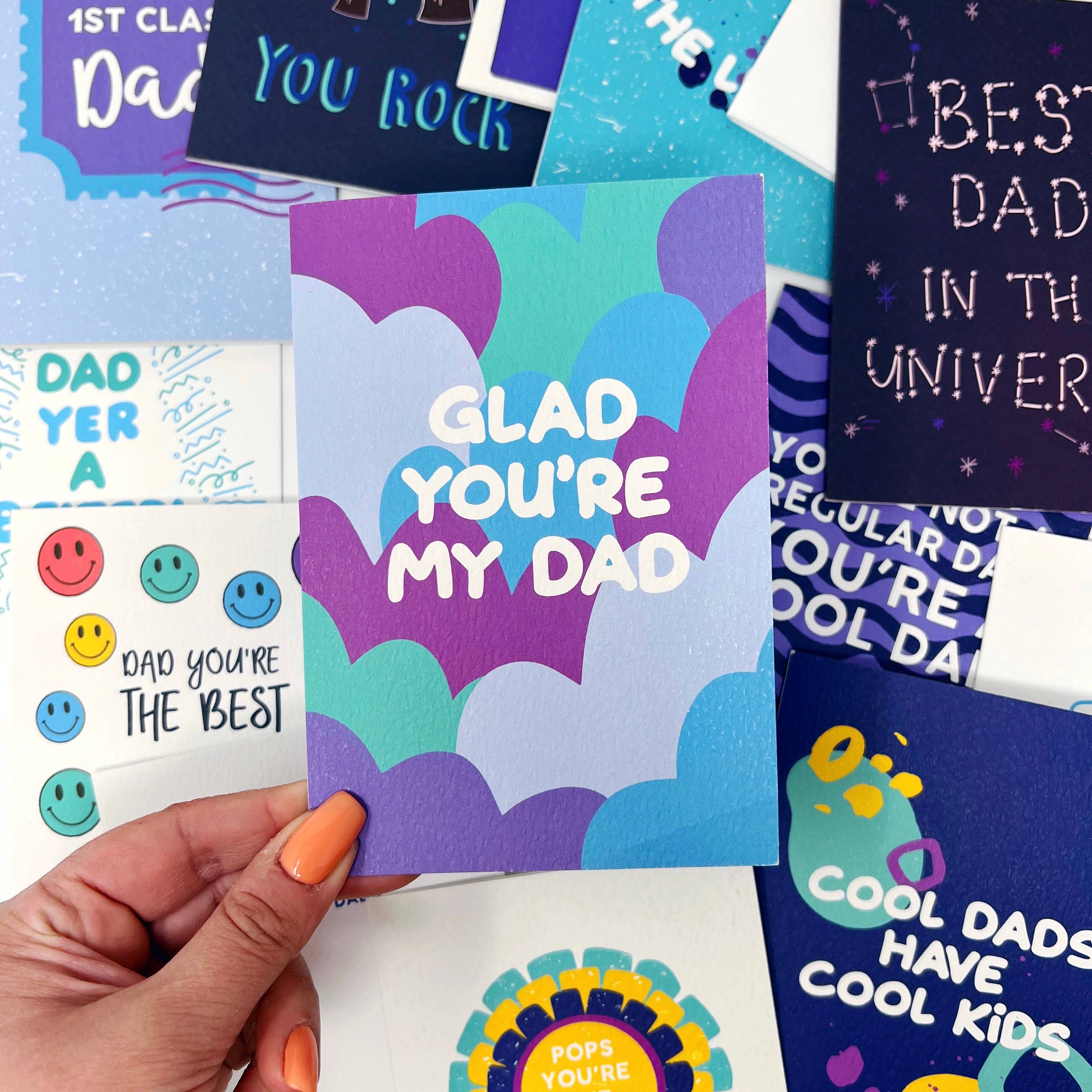 Xoxo Designs by Ruth – Cartão do Dia dos Pais por atacado – Cartão que bom que você é meu pai2