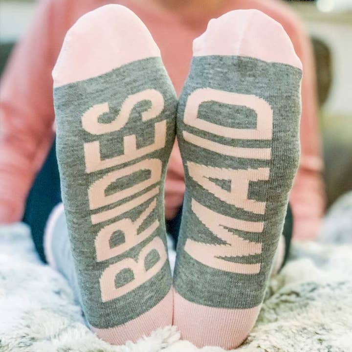 Bridesmaid Socks for wholesale by No Cold Feet