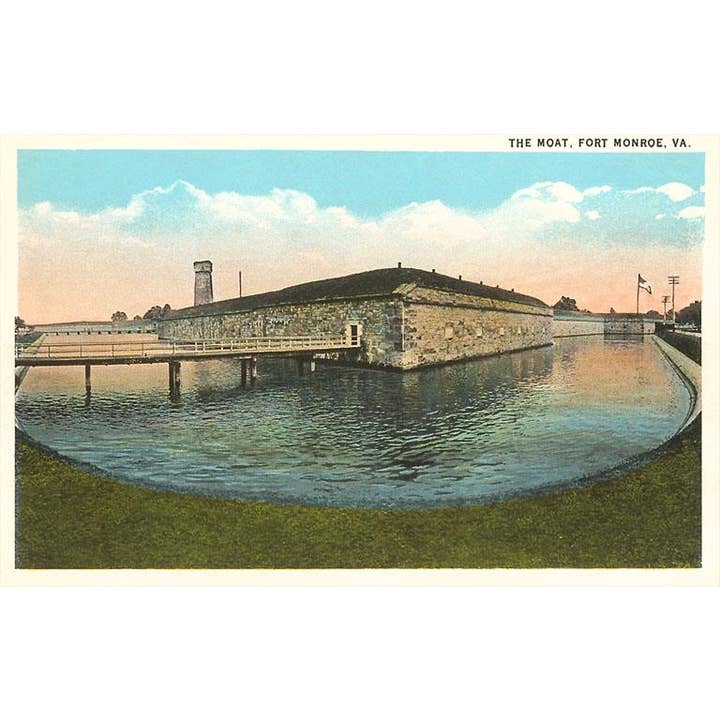 Found Image Press - Wholesale Sticker - Sticker VA-62 Moat, Ft. Monroe