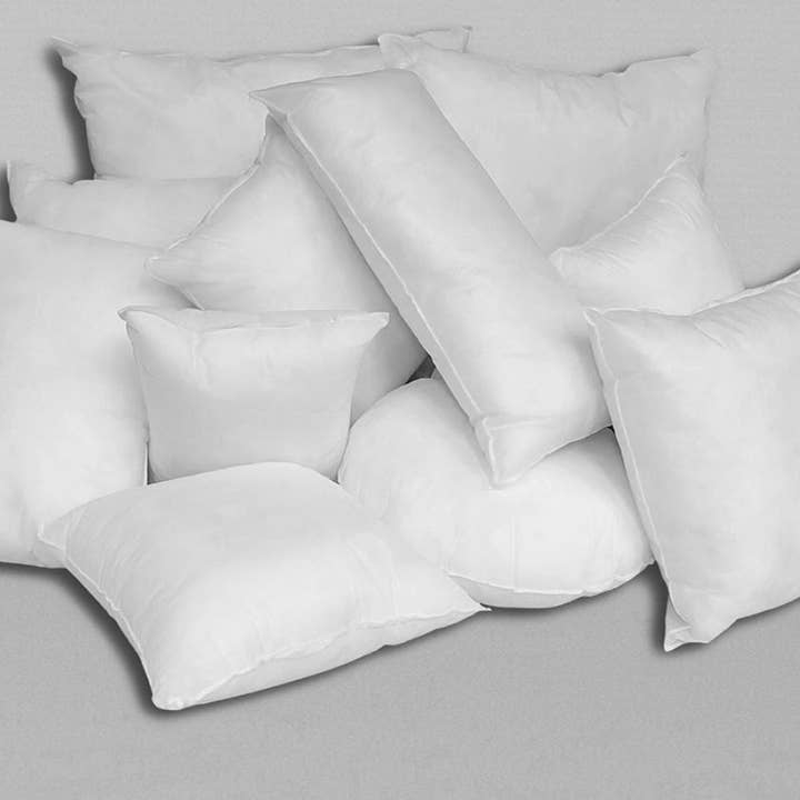 Elite Cushion Co. - Wholesale Throw/Decorative Pillow - 12"x20" OUTDOOR THROW PILLOW INSERT (Pack of 2)