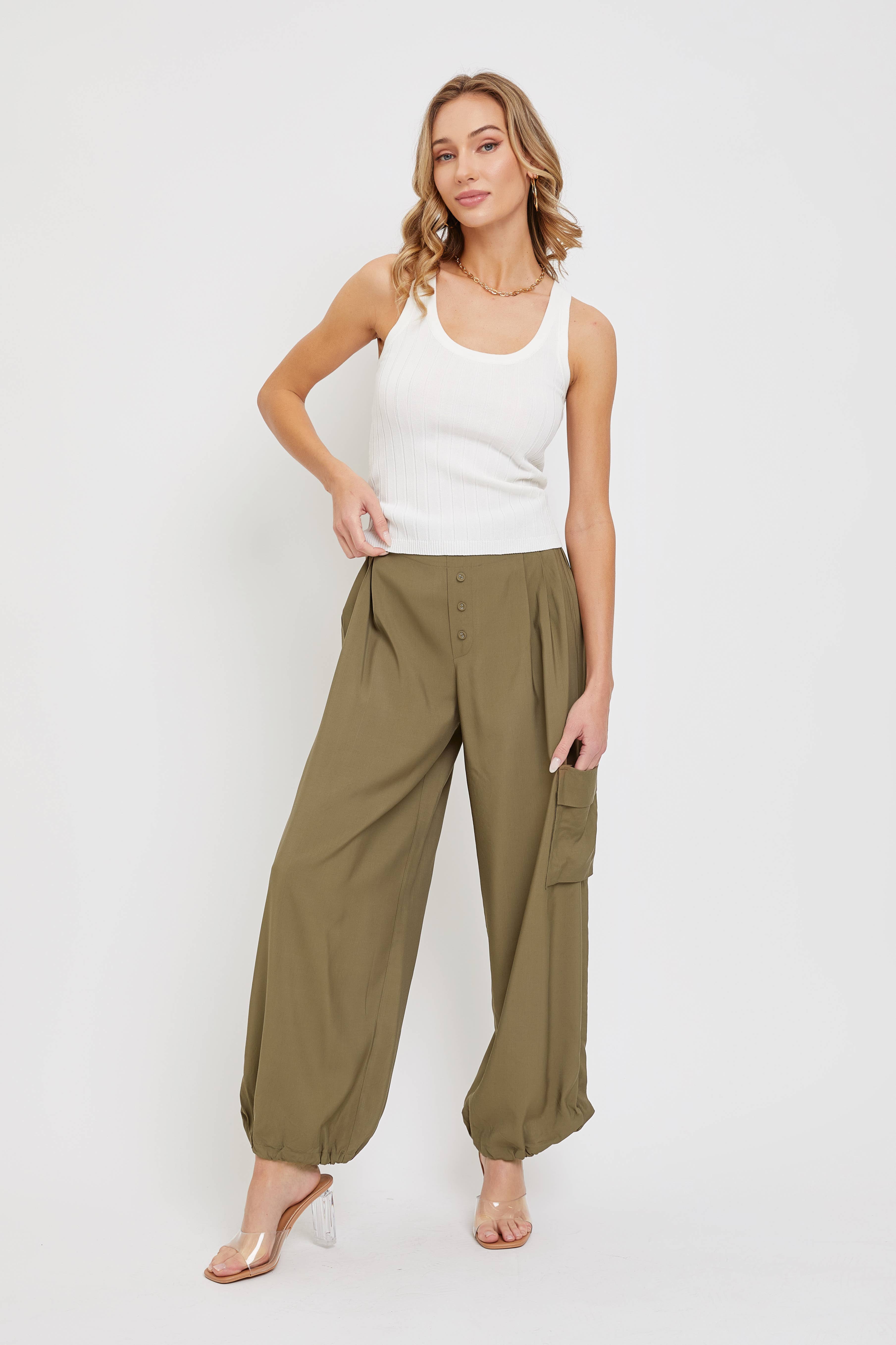 Sweet Lovely by Jen - Wholesale Lounge Sweatpants/Joggers - Women's - BOHO FEELS FLOWY LOOSE FIT JOGGER PANTS29