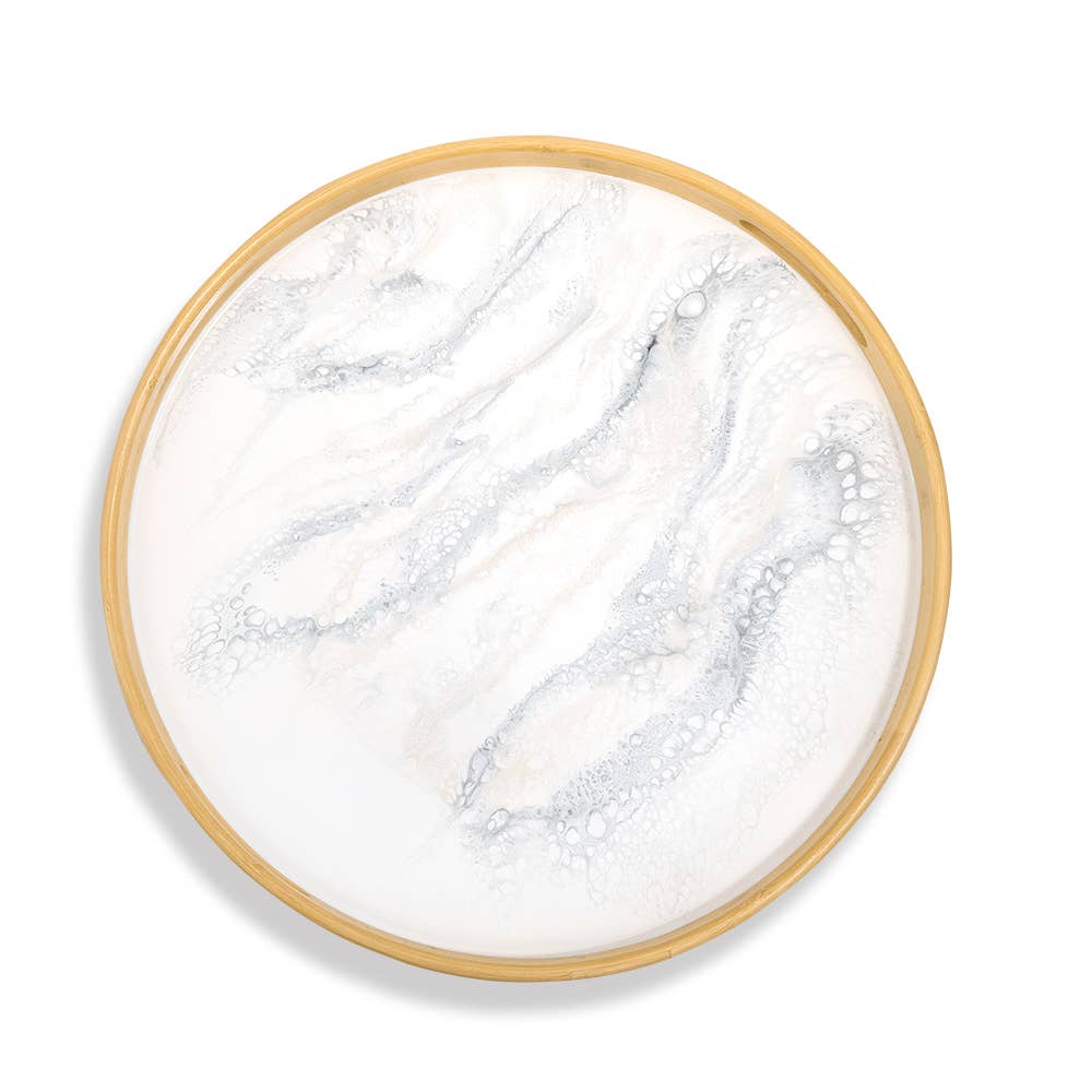 Lynn & Liana Designs – wholesale Serveringsfat – Runda serveringsbrickor i bambu med harts – inga tullavgifter!5