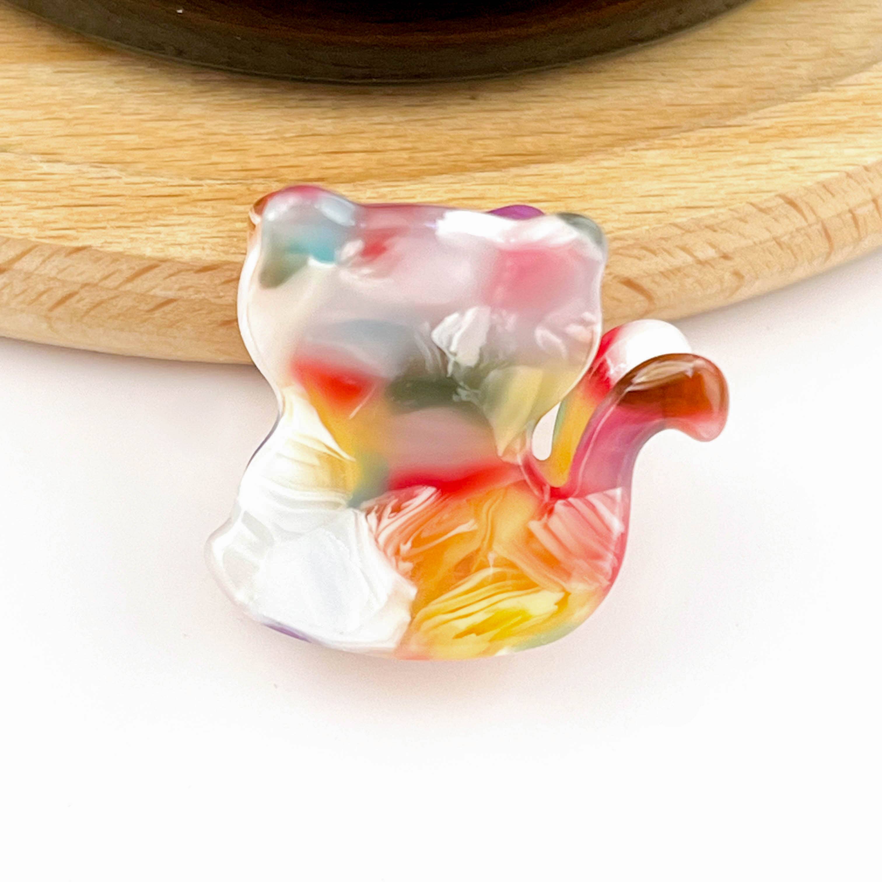 TheDivaSoap - Wholesale Hair Clip - Women's - Mini Cat Acetate Hair Claw Clip, Cute Animal Clips4