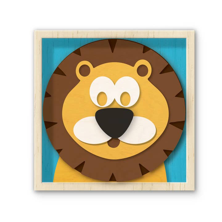 Paint & Stack Puzzlers - Lion for wholesale by BeginAgain