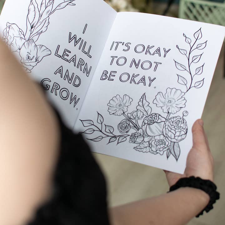 Luck and Lavender Studio - Wholesale Kleurboek - Volwassene - Je tuin laten groeien: een kleurboek voor zelfzorg1