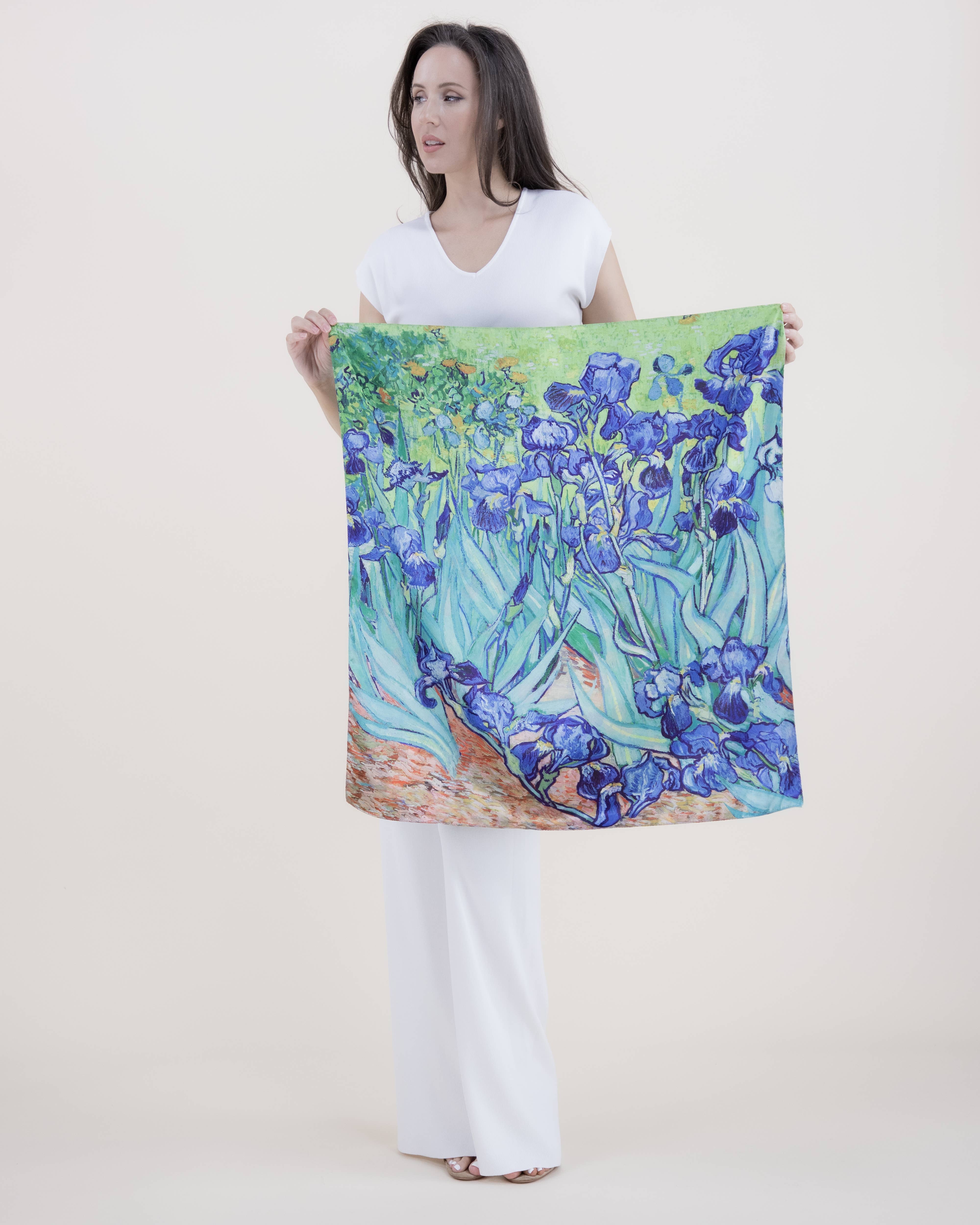 Original USA - Wholesale Scarf - Women's - Corner Paisley Solid Border Pashmina5