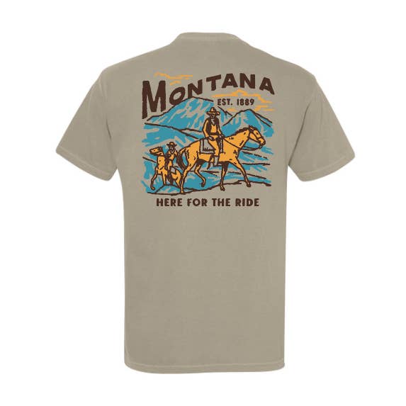 Qui per il Viaggio per la vendita all'ingrosso da parte di Montana Shirt Co.