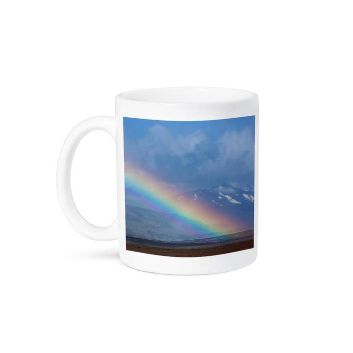 3dRose - Wholesale Coffee Mug - 3dRose, Chile, Magallanes Region, Puerto Natales, mountain with rainbow., Mug8