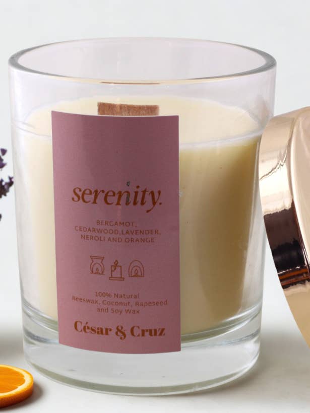 Sereniteit: Je Rustgevende Sfeerkaars voor wholesale door César & Cruz