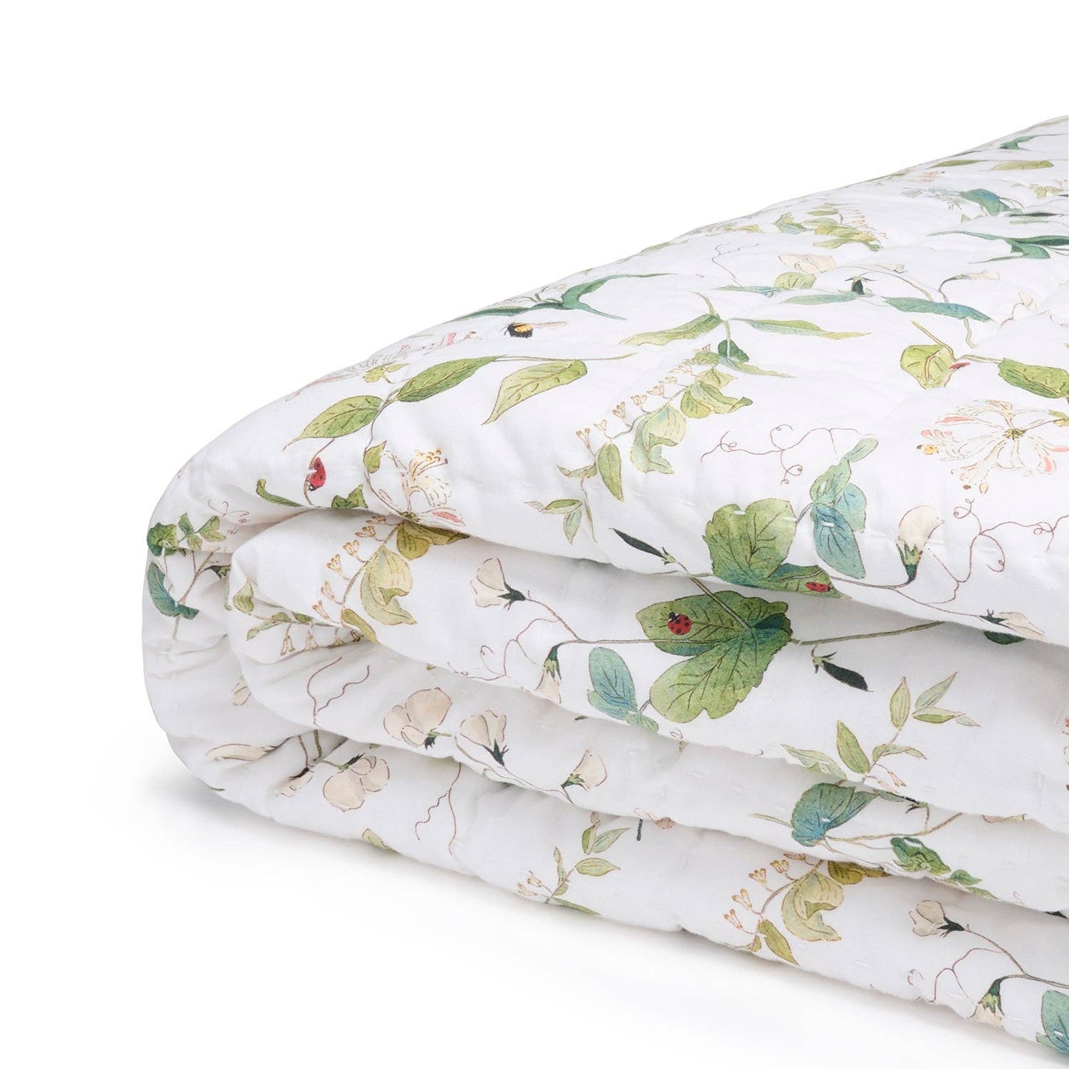 Sophie Allport - Vente Plaids - Jeté matelassé à motif floral sauvage4