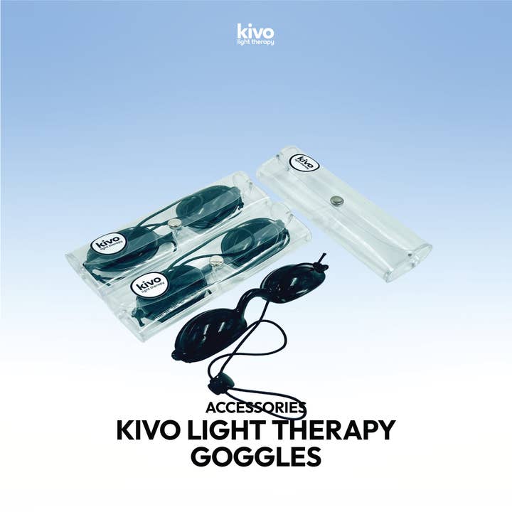 Kivo Red Light Therapy - Wholesale Sunglasses - Unisex - Kivo Goggles: Protect your eyes (Pack of 3)