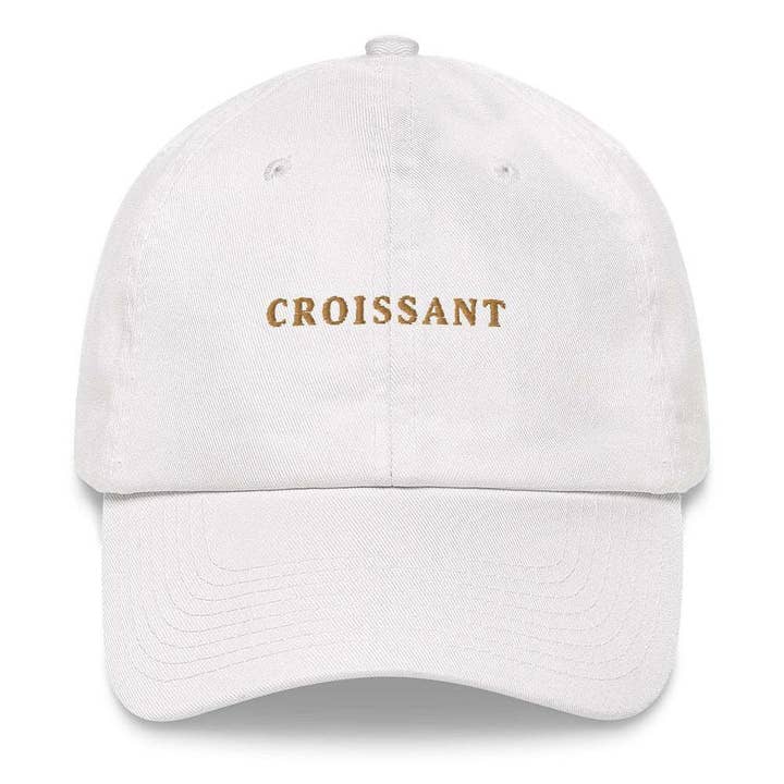 The Refined Spirit - Wholesale Baseball Cap - Unisex - Croissant - Embroidered Cap5