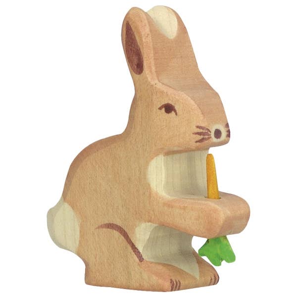 Hello! Playdough! - Vente Jouet en bois – enfant - Animaux en bois de Pâques Holztiger | Lapins | Poussins6